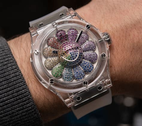 hublot classic fusion sapphire rainbow|Hands.